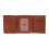 CTM Men's American Bison Leather RFID Trifold Wallet 3