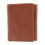 CTM Men's American Bison Leather RFID Trifold Wallet 5