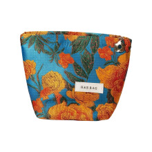Reise-Kosmetik-Organizer mit Blumenmuster, geräumige-S