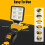 2Pcs Rechargeable LED Work Light Portable Adjustable Base LED 3