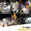 2Pcs Rechargeable LED Work Light Portable Adjustable Base LED 5