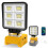 2Pcs Rechargeable LED Work Light Portable Adjustable Base LED 7