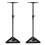 Adjustable Speaker Stands, 97-157cm, 50kg Capacity, Black 1