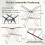 2-Tier Folding Clothes Drying Rack with Adjustable Wings 4