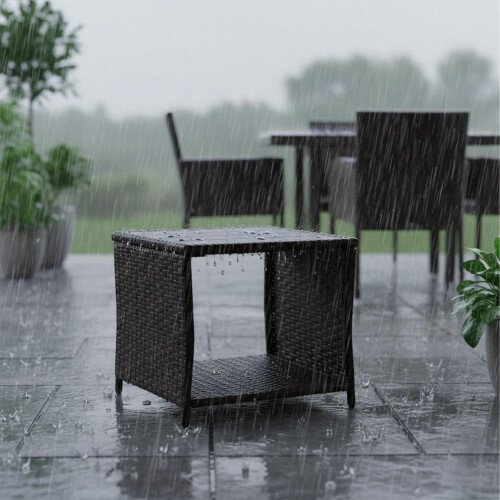 Polyrattan buitentafel - Weerbestendig, duurzaam 2