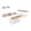 Pack salón con mesa de centro y mesa de comedor Arlet Max 6