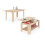 Pack mesa de comedor 140 y mesa de centro Lya 2