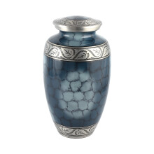 Companion Ashes Urn for Two Adult body- Blue Cloud