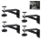 2Pcs Undermount Sink Bracket Mounting Hardware with Rust 6