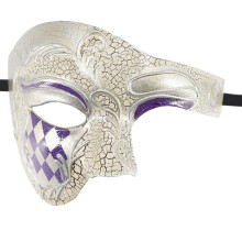 Masquerade Mask Venetians Mask Mardi Gras Mask for-Purple