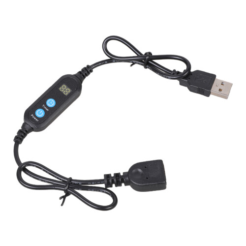 12H Digital Timer USB Extension Cord With Energy Saving Power