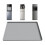 Silicone Floor Mat For Water Dispenser Protective-Gray Glossy 7