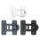 Vibration Proof Campers Fridge Door Lock ABS Universal-Gray 4