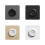 86 Type Cable Socket Panel With Outlet Hole Decorative-grey 2