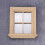 Child Safe Smooth Unpainted Dollhouses Window For Creative 2