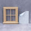 Child Safe Smooth Unpainted Dollhouses Window For Creative 6