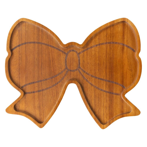 Fillable Bowtie Charcuterie Board Box Serving Platters-bow tie