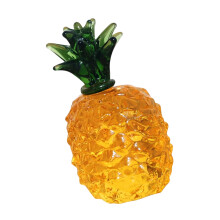 Miniatuur glazen fruitsculptuur Realistisch fruit-Ananas