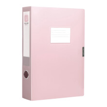 Documentorganizer met hoge capaciteit en labelvenster-Roze