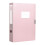 Documentorganizer met hoge capaciteit en labelvenster-Roze 1