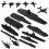 Educational Naval Ship Model Figure Set 17PCS Vessels Aircraft 1