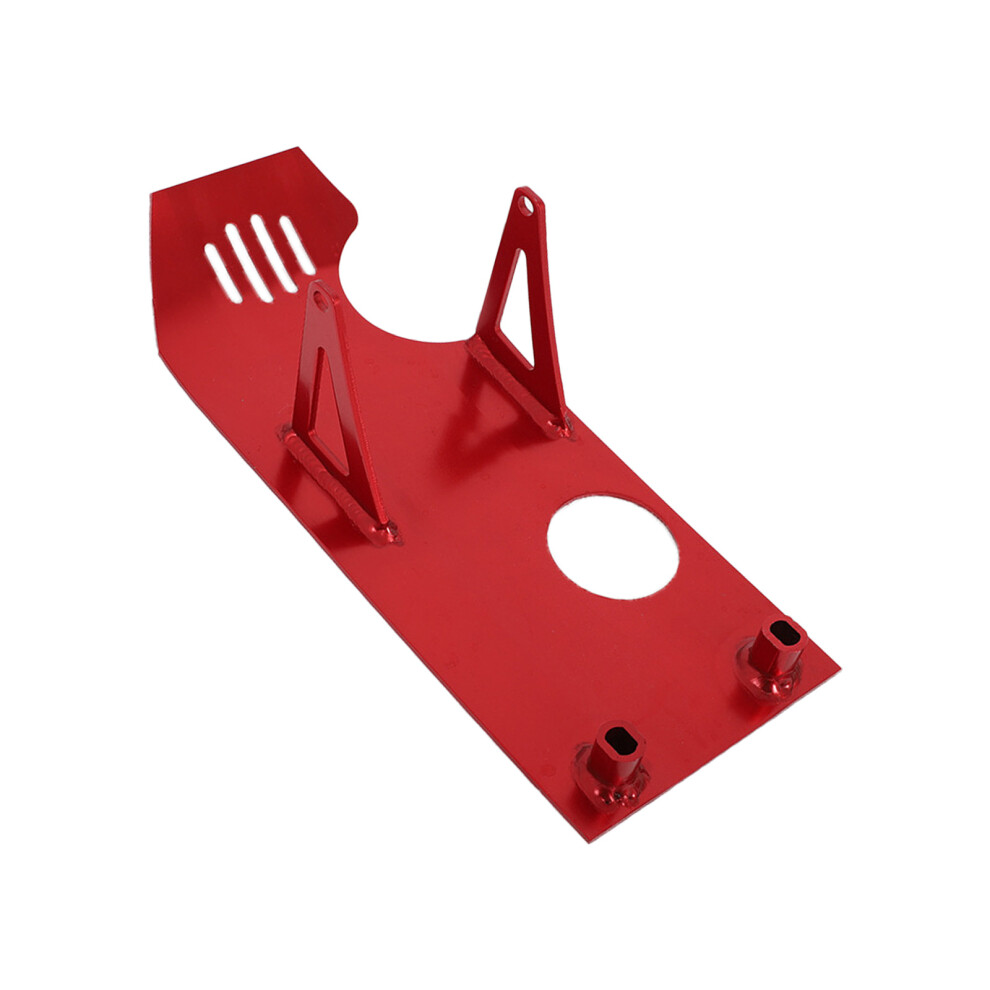 Off Roading Bike Underbody Skid Plate 40% Lighter Than- Red 7704001131536