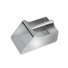 Ergonomic Handle Commercial Stainless Steel Food Mover Scoops