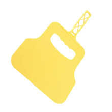 Heat Resistant Barbecue Hand Fan Outdoor Cooking Fan for-Yellow