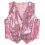 Versatile Sequins Vest For Multiple Occasion Parties-Pink 150cm 1