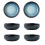 Pack of 6 Healthy Ceramic Dishes Smooth Glazed Simple-Yaolan 1
