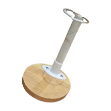 Support de poupée à Base de bois Simple, plate-forme-14cm