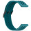 Bracelet de montre de remplacement en Silicone solide-bleu lac 1