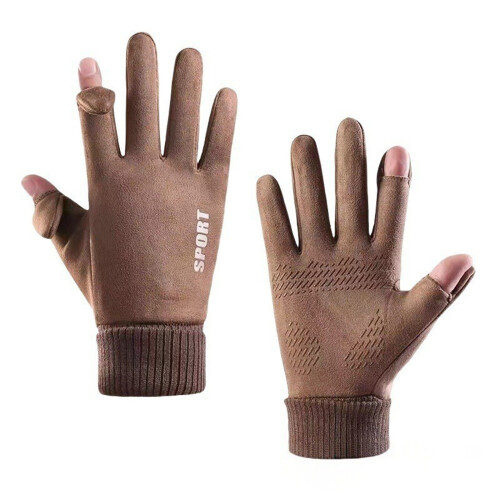 Warm Touchable Screen Gloves Waterproof Texting Ready for Men-9