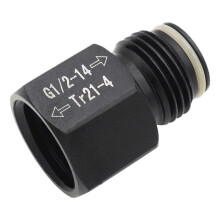 Sodas CO2 Gas Convertor Adaptor TR21-4 G1/2-14 Threaded Fitting