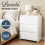 Levede Bedside Tables Side End Table White 3 Drawers Modern Storage Cabinet 1