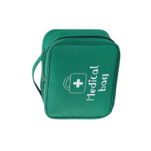 First Aid Bag For Home Car Camping Travel Waterproof-M Silver