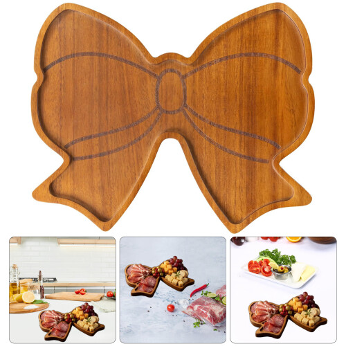 Fillable Bowtie Charcuterie Board Box Serving Platters-bow tie 2
