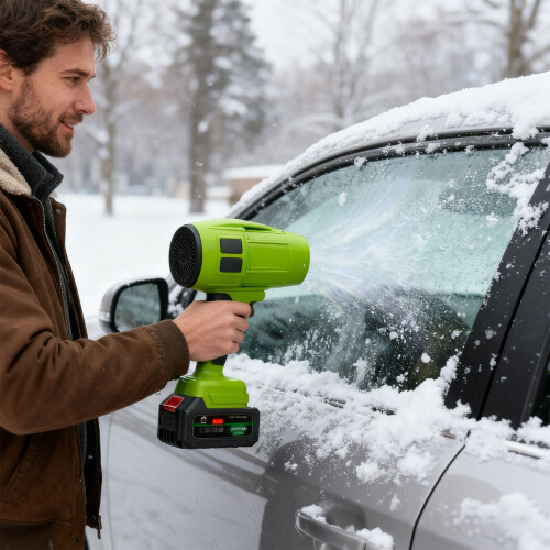 High Speed Cordless Blower 110V Rechargeable Handheld Device For 1