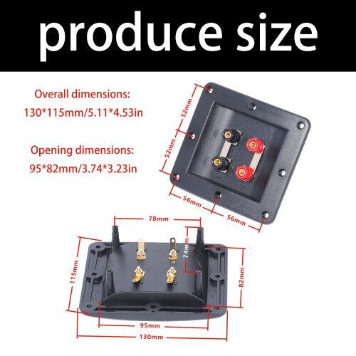 Heavy Duty Speaker Terminal Box 4Channel Parallel-B pillar 2