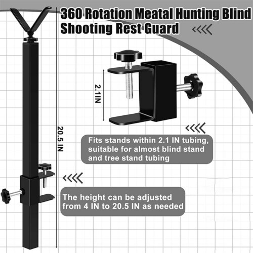 Tree Stand Y Shape Rest Outdoor Brackets Aiming Platform-Type I 2