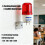 Warning Light Red Alarm Beacon With/Without-36V Quiet model 6