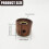 Brown Rosewoods Guitar Control Knobs Easyly-Rosewood 3