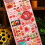Plastic Pizzas Sticker For Children Random Selection Raised 4
