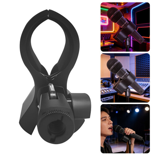 Universal Microphones Clamp Holder For Various Mics Featuring-A 2