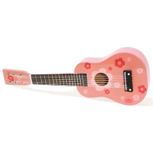 VILAC - Kinder-Gitarre mit Blumenmuster - aus Holz