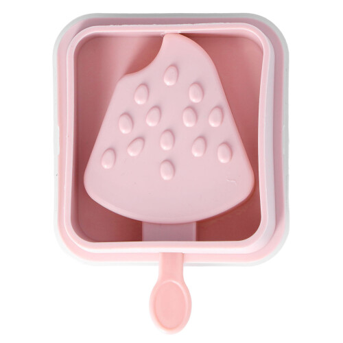 Wassermelone Silikon-Popsicle-Formen 3,7 oz mit Deckel 2