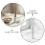 12Pcs White Refillable Plastic Lipstick Tubes for DIY Lip Balm Storage 6