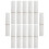 12Pcs Plastic Lip Balm Tubes White Reusable Empty Lipstick Tubes DIY 7
