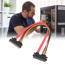 SATA 22pin DataPower Kombikabel 1ft SATA22PM-F22P