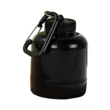 Health Funnel Medicine Bottles Small Water Cup Fitness-Black